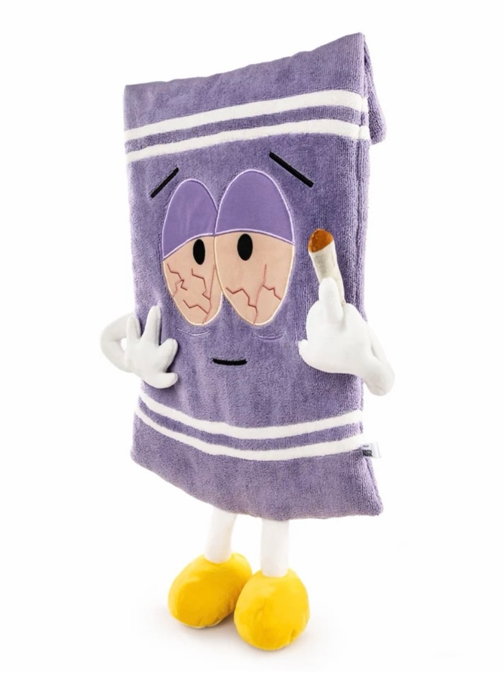 South Park Stoned Towelie 24" Real Towel by Kidrobot - Picture 2 of 3